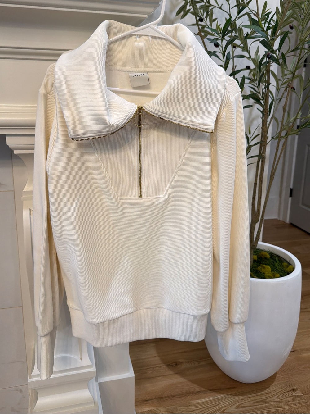 Varley Vine Half-Zip Knit Pullover - size medium - Picture 3 of 5